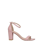 Stuart Weitzman Pink Leather Stiletto Heels Sandals ST-8547354247433-EU40/US10