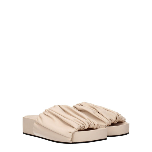 Jil Sander Pink Leather Slippers Sandals JI-8547354804489-EU36/US6