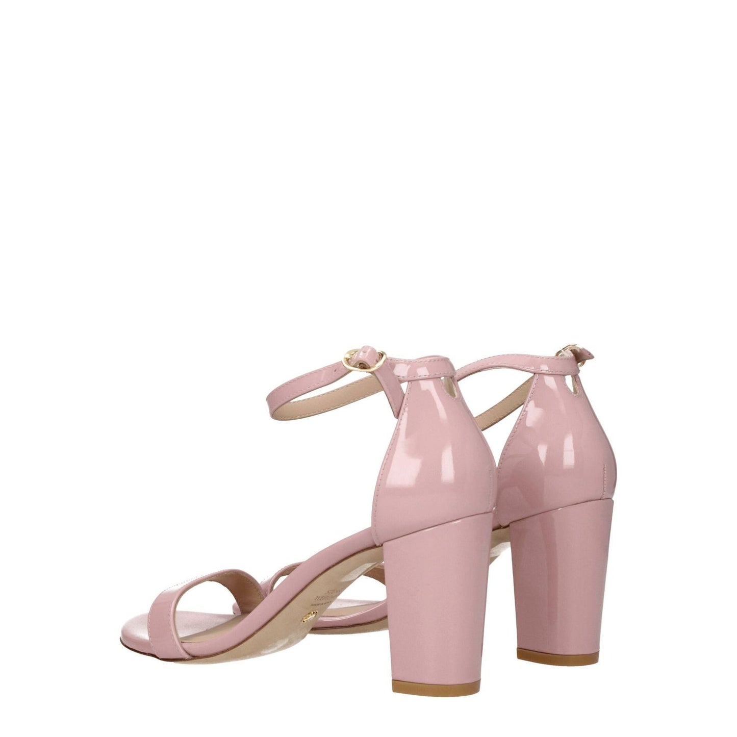 Stuart Weitzman Pink Leather Stiletto Heels Sandals ST-8547354247433-EU40/US10