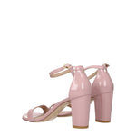 Stuart Weitzman Pink Leather Stiletto Heels Sandals ST-8547354247433-EU40/US10