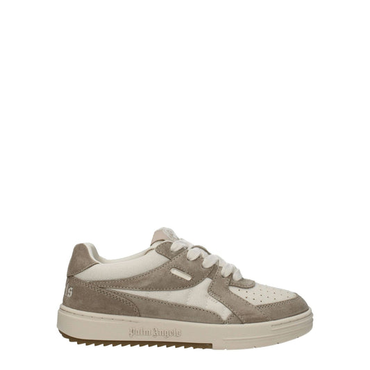Palm Angels Beige Fabric Low Tops PA-8547450519817-EU36/US6