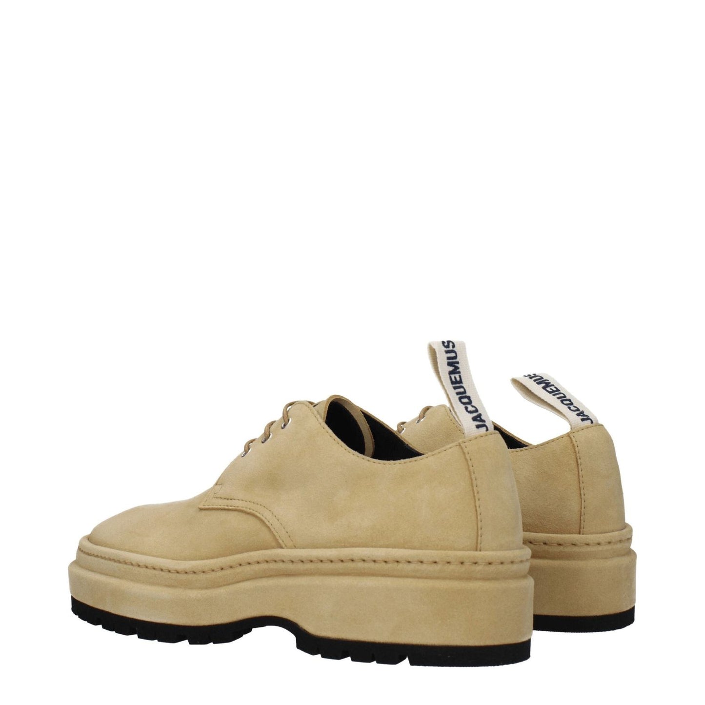 Jacquemus Beige Leather Oxfords And Derbies JA-8547450192137-EU44/US11