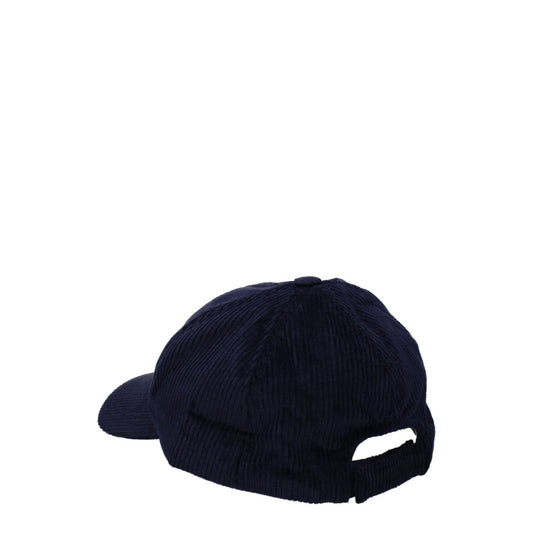 Isabel Marant Blue Cotton Caps (Baseball Hat) IS-8547451765001-59 CM|L