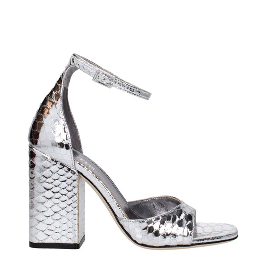 Paris Texas Gray Leather Platforms PA-8617231778057-EU38/US8