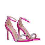 Stuart Weitzman Pink Satin Stiletto Heels Sandals ST-9289936109833-EU36/US6
