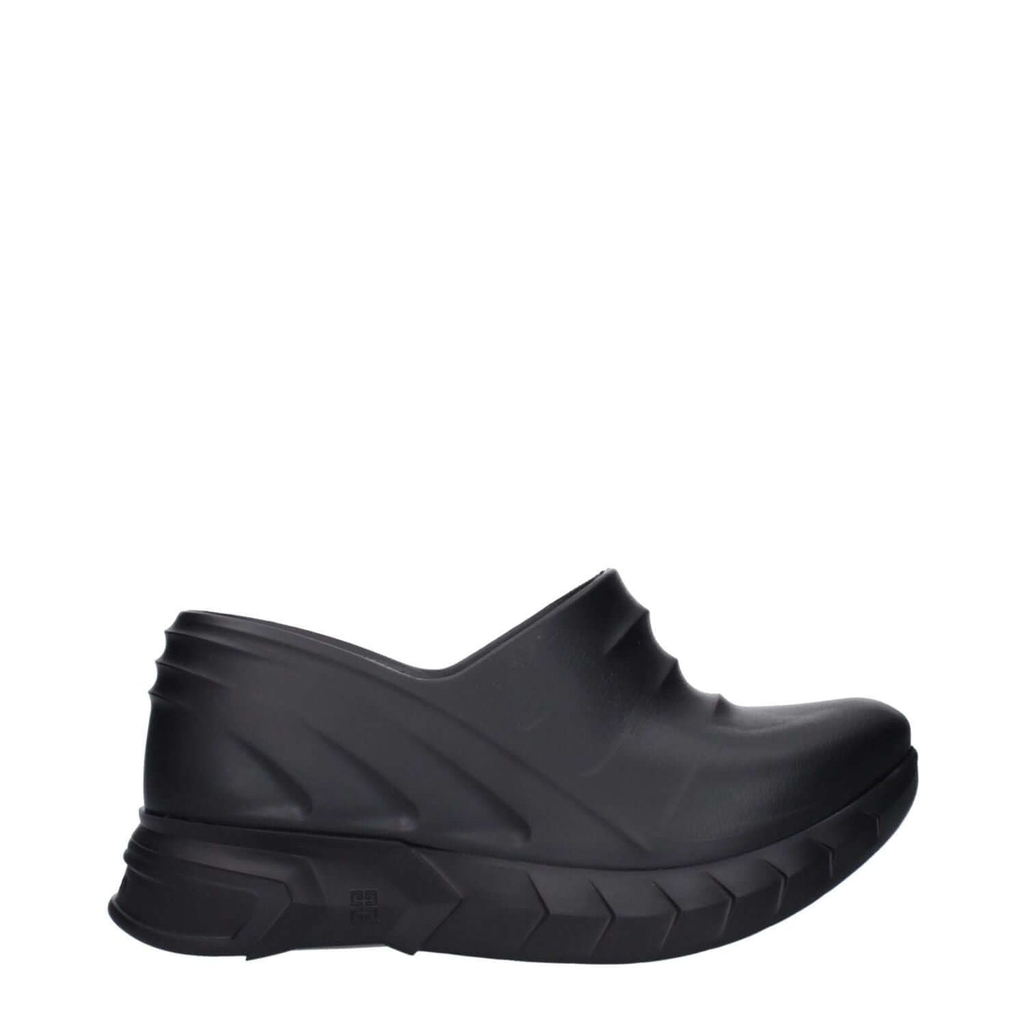 Givenchy Black Cotton Slippers
