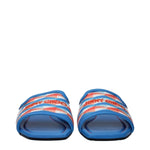 Jimmy Choo Light Blue Fabric Slippers Sandals