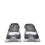 Philippe Model White Fabric Athletic Sneakers PH-15084887113993-EU41/US8