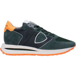Philippe Model Green Fabric Athletic Sneakers PH-15086922596617-EU46/US13