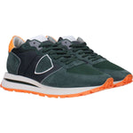 Philippe Model Green Fabric Athletic Sneakers PH-15086922596617-EU46/US13