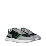 Philippe Model Black Fabric Athletic Sneakers