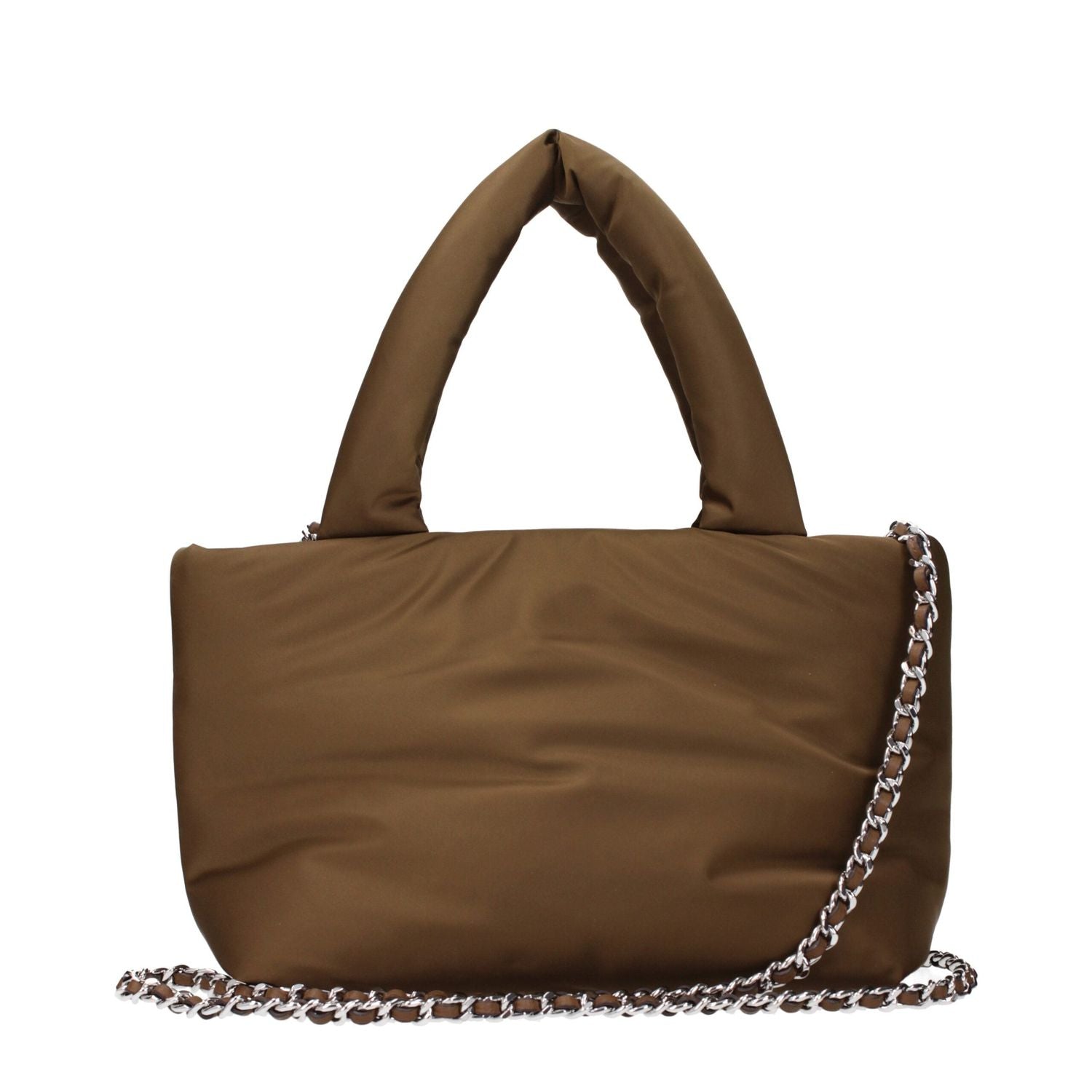 Front view with bag zipped and handles upright.