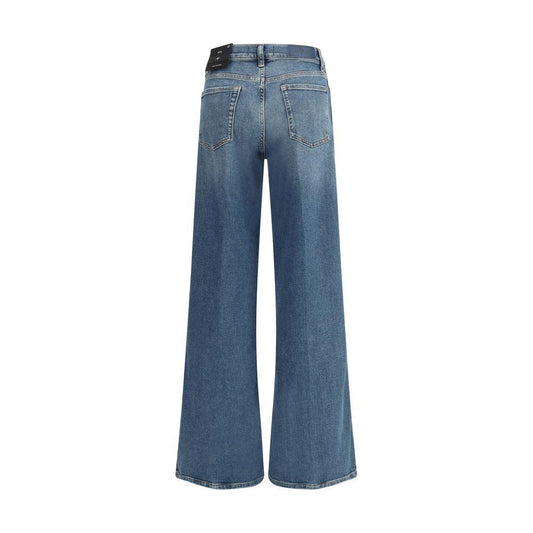 7FOR Lotta Luxe wide leg Jeans FO-7U662A91U7SEA-W25