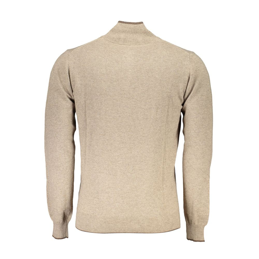 North Sails Beige Fabric Sweater NO-23347-XXL