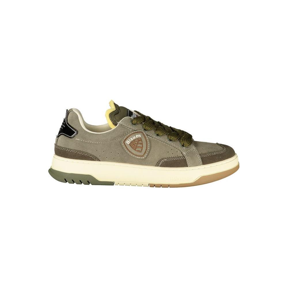 Blauer Green Leather Men Sneaker BL-39249-EU40/US7