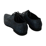 Dolce & Gabbana Blue Python Leather Snakeskin Shoes MV2673-40