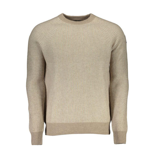 North Sails Beige Wool Sweater NO-16270-XL