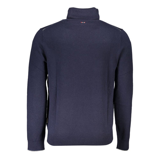Napapijri Blue Fabric Sweater NA-25298-S