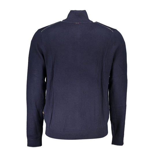 Napapijri Blue Fabric Sweater NA-25299-S