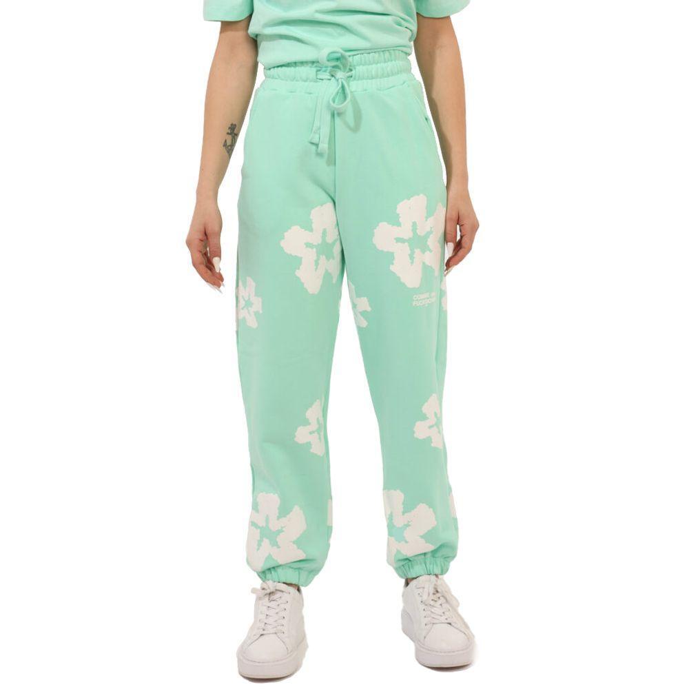 Comme Des Fuckdown Green Cotton Jeans & Pant CO-15825-S