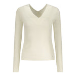 Guess Jeans White Viscose Sweater GU-35102-XS