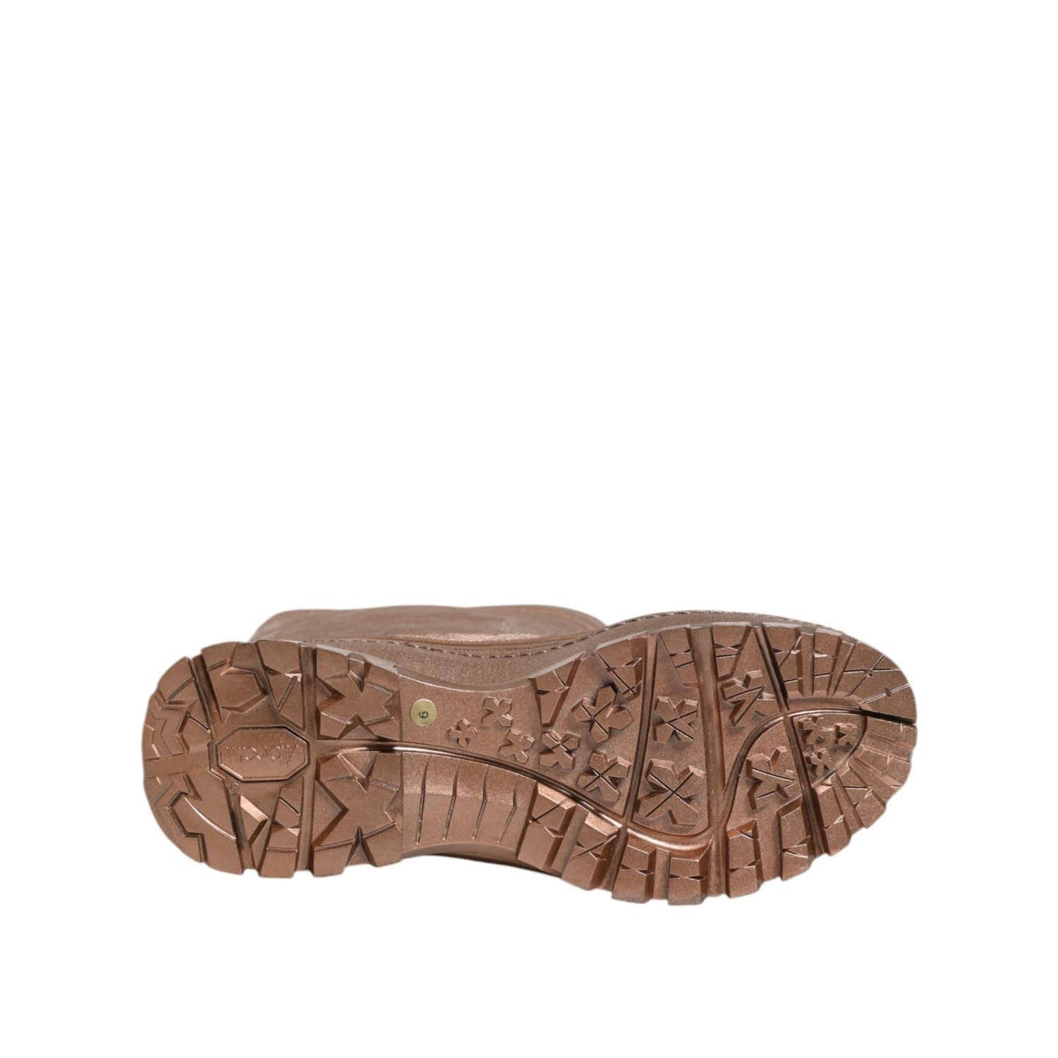 Dolce & Gabbana Metallic Gold Pull On Rain Boots Shoes