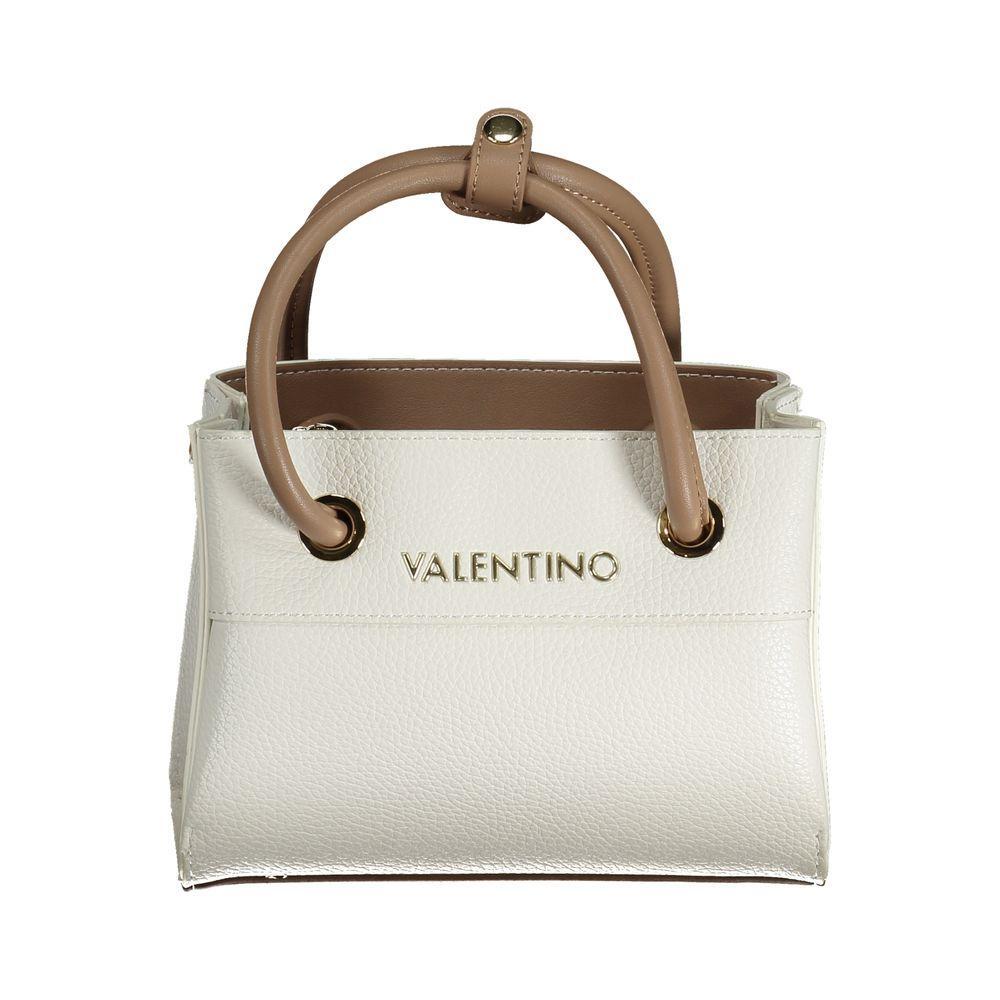 Front view with bag zipped and handles upright.
