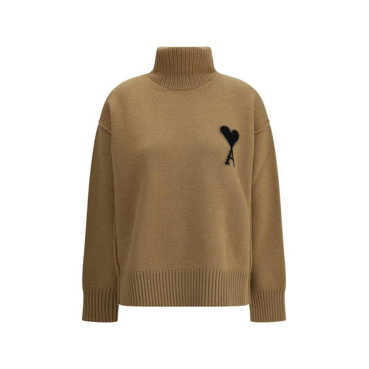 Ami Paris Ami De Coeur Turtleneck Sweater