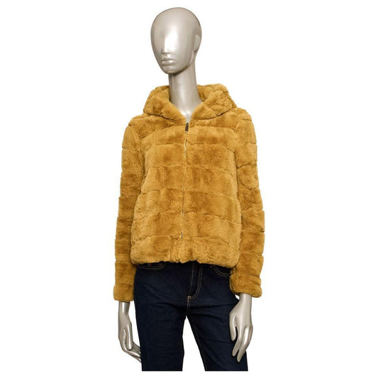 Baldinini Trend Yellow Polyester Women Jacket BA-24577-S