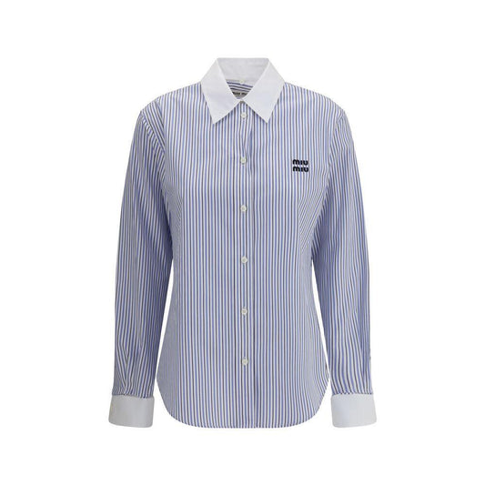 Miu Miu Striped Shirt MI-MK1972SOOO174TF0W3B-IT38 | S