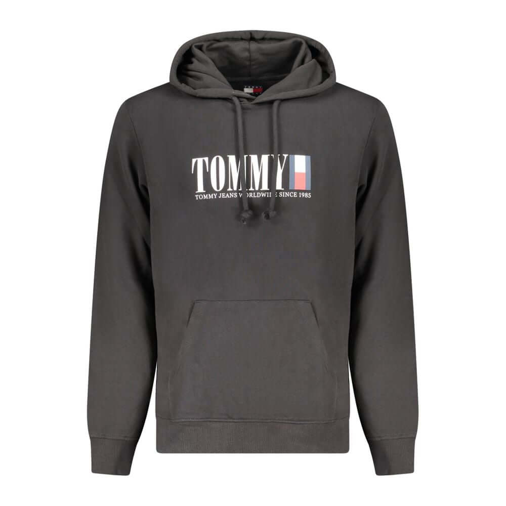 Tommy Hilfiger Black Cotton Sweatshirt
