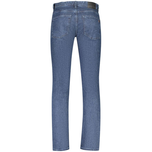 Hugo Boss Blue Cotton Men's Slim Fit Jean BO-39322-W34 | L32