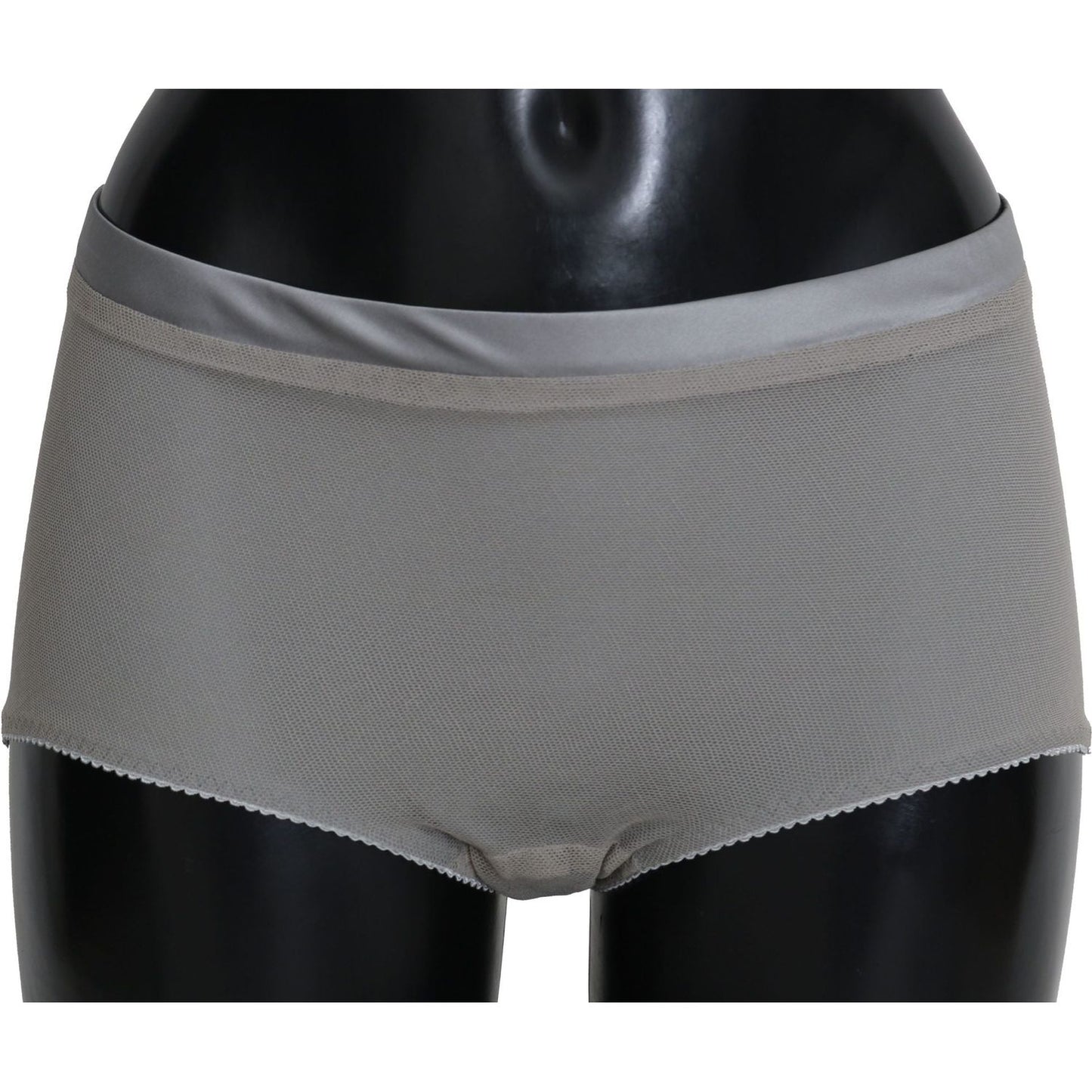 Dolce & Gabbana Underwear Silver With Net Silk Bottoms BIK257-4
