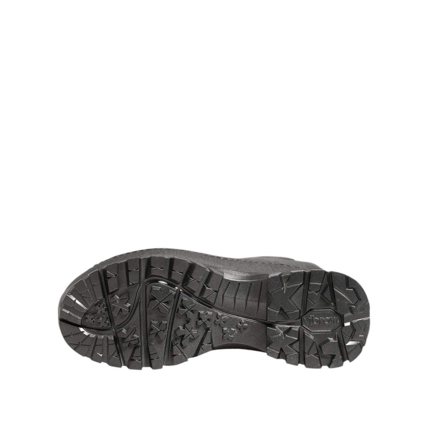 Dolce & Gabbana Black Argento Pull On Rain Boots Shoes Dolce & Gabbana