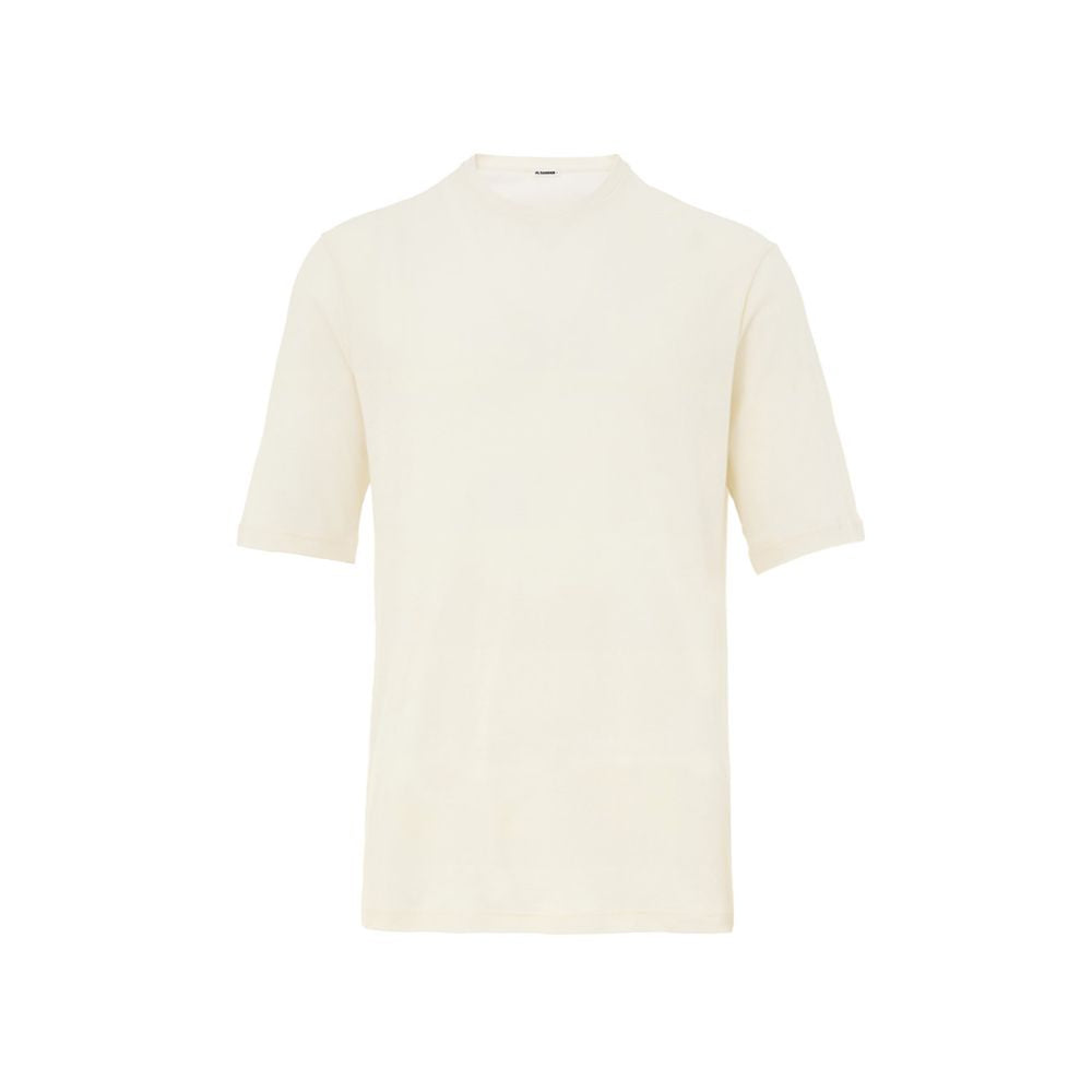 Jil Sander Beige Cotton Long Dress