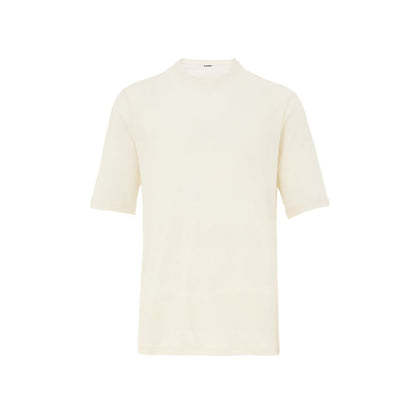 Jil Sander Beige Cotton Long Dress