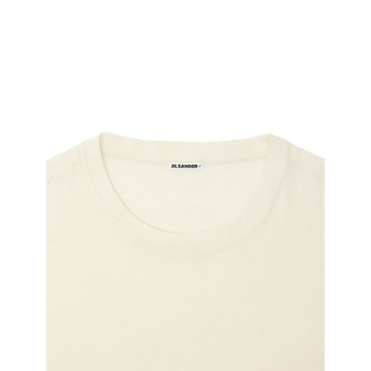 Jil Sander Beige Cotton Long Dress