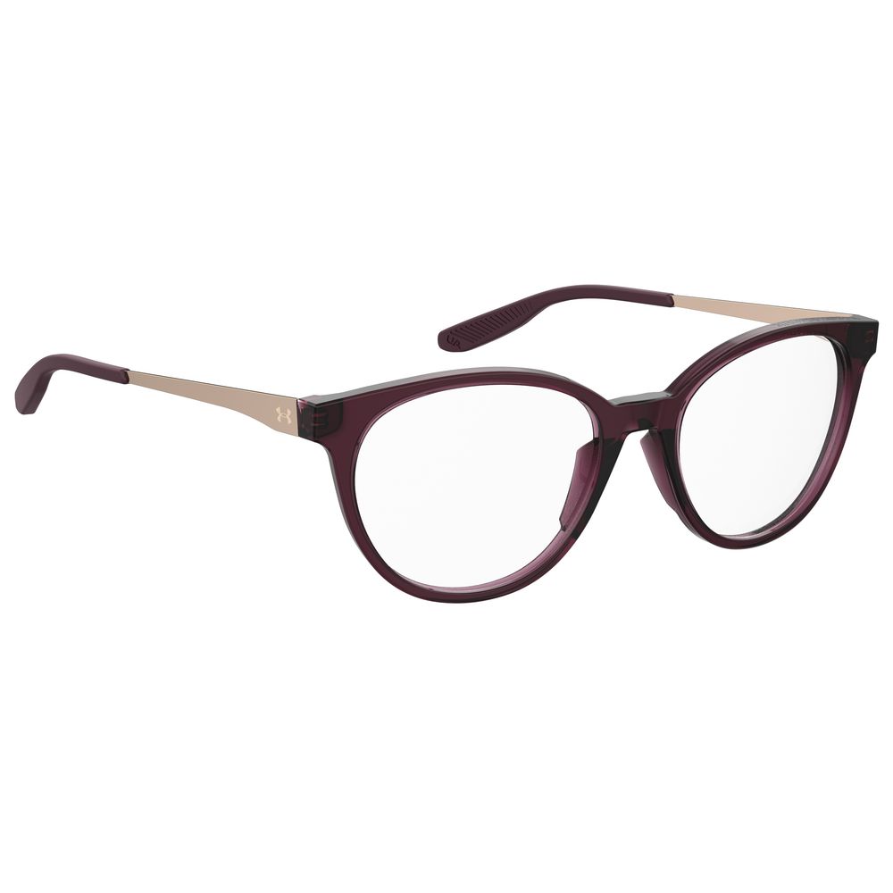 Under Armour Transparent Acetate Frames women's glasses with clear lenses and acetate material in a stylish design.