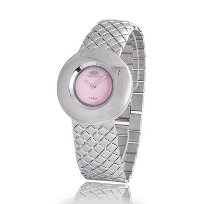 Time Force Silver Stainless Steel Dress Watch