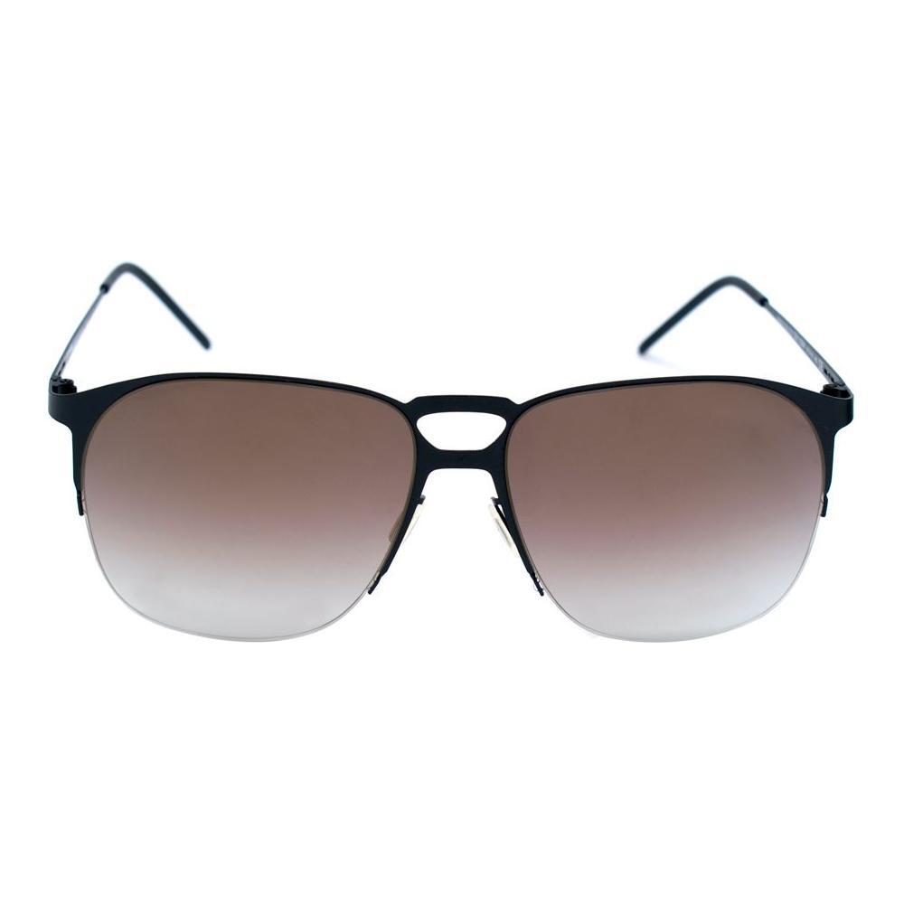 Italia Independent Black Metal Sunglasses