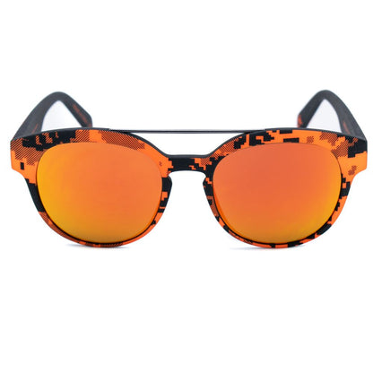 Italia Independent Orange Acetate Sunglasses