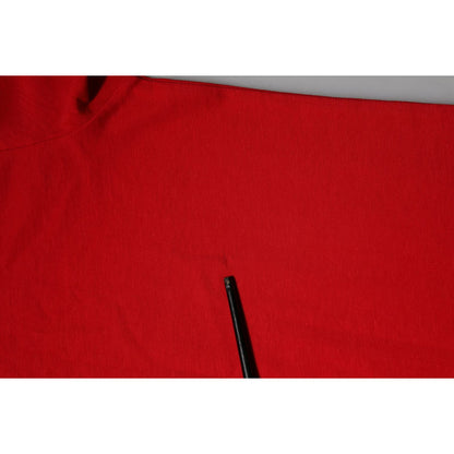 Dolce & Gabbana Red Crew Neck Short Sleeves Top T-shirt