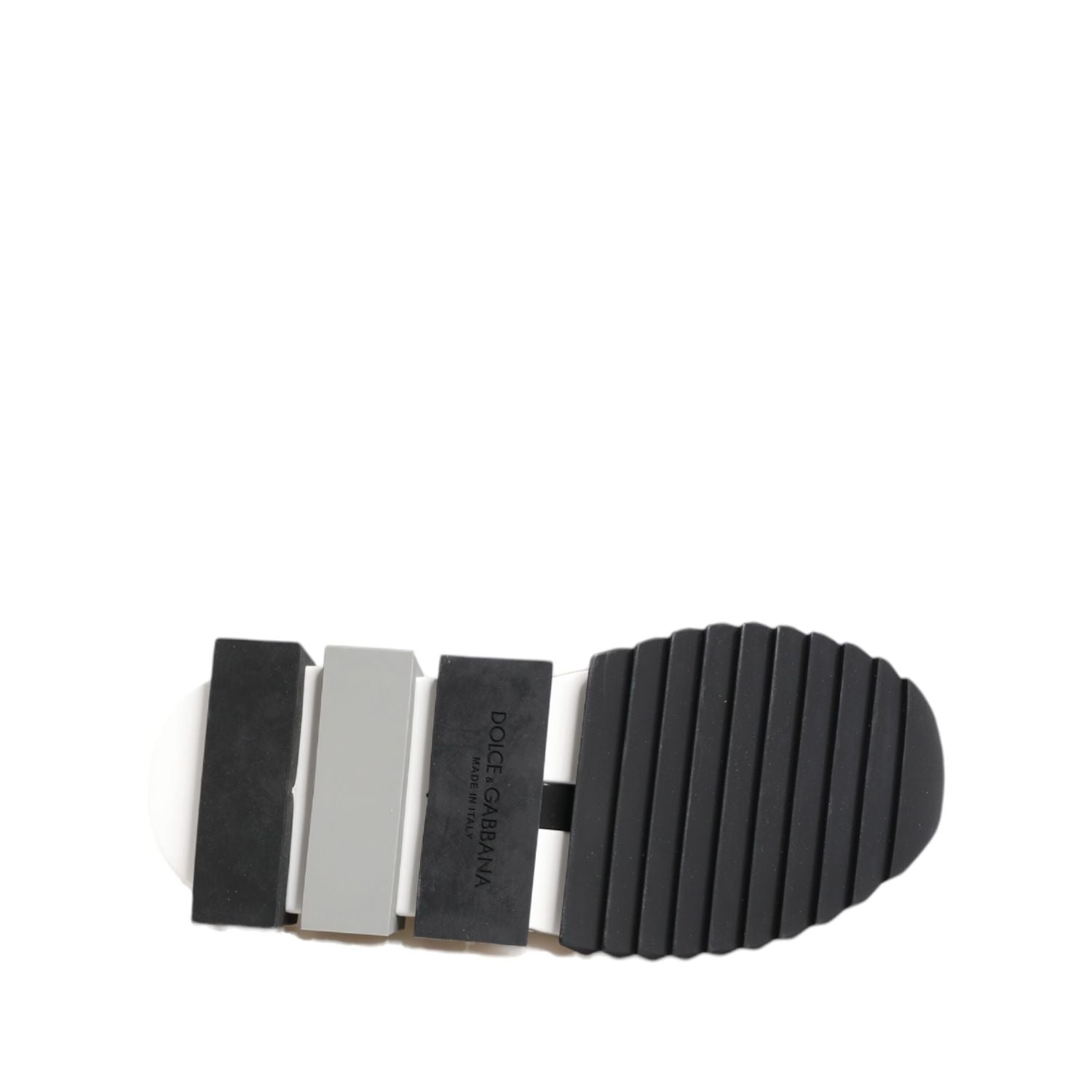 Dolce & Gabbana Black White Sorrento Low Top Sneakers Shoes