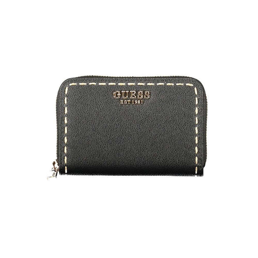 Guess Jeans Black Polyethylene Wallet