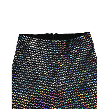 Dolce & Gabbana Multicolor Sequined Leggings Trouser Pants