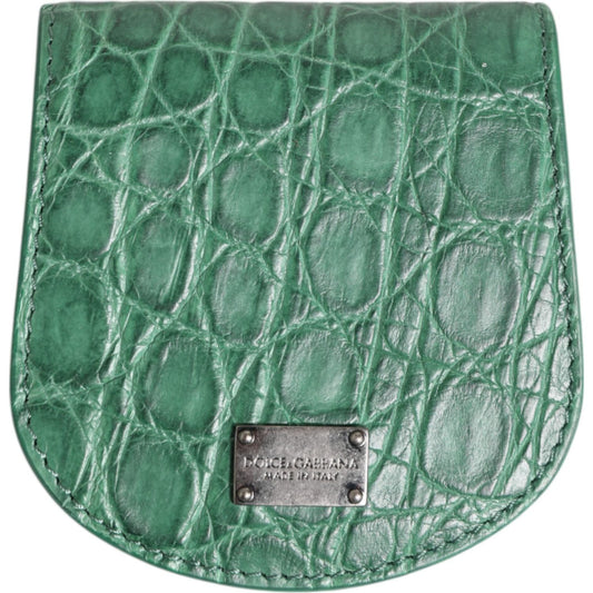 Dolce & Gabbana Exquisite Exotic Skin Coin Case Wallet SMY10705