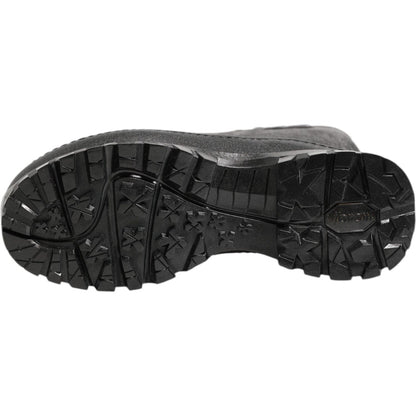 Dolce & Gabbana Metallic Black Pull On Rain Boots Men Shoes Dolce & Gabbana