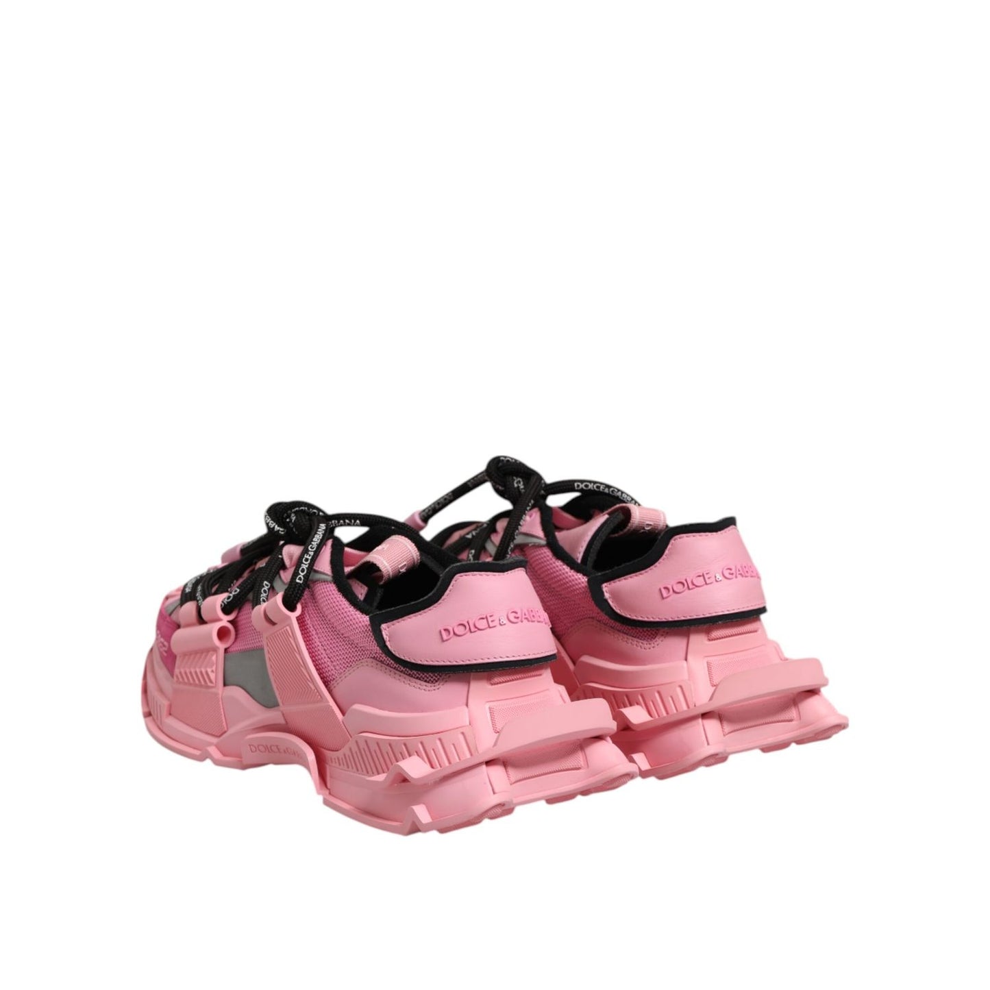 Dolce & Gabbana Pink Low Top Space Women Sneakers Shoes
