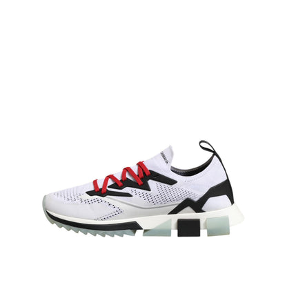 Dolce & Gabbana White SORRENTO Sport Stretch Sneakers Shoes