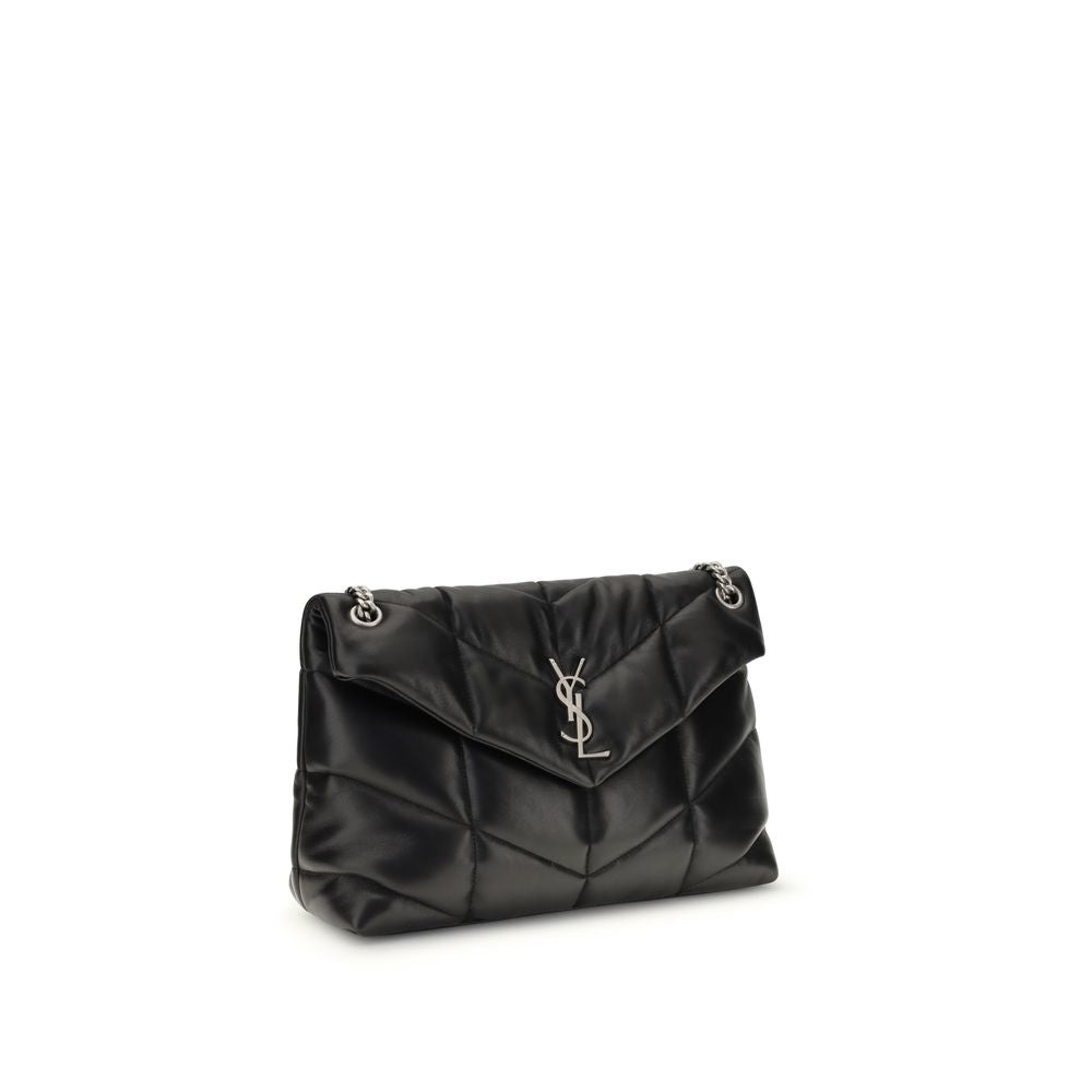 Front view with bag zipped and handles upright.
